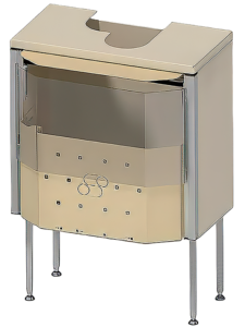 Cesto para recebimento seguro